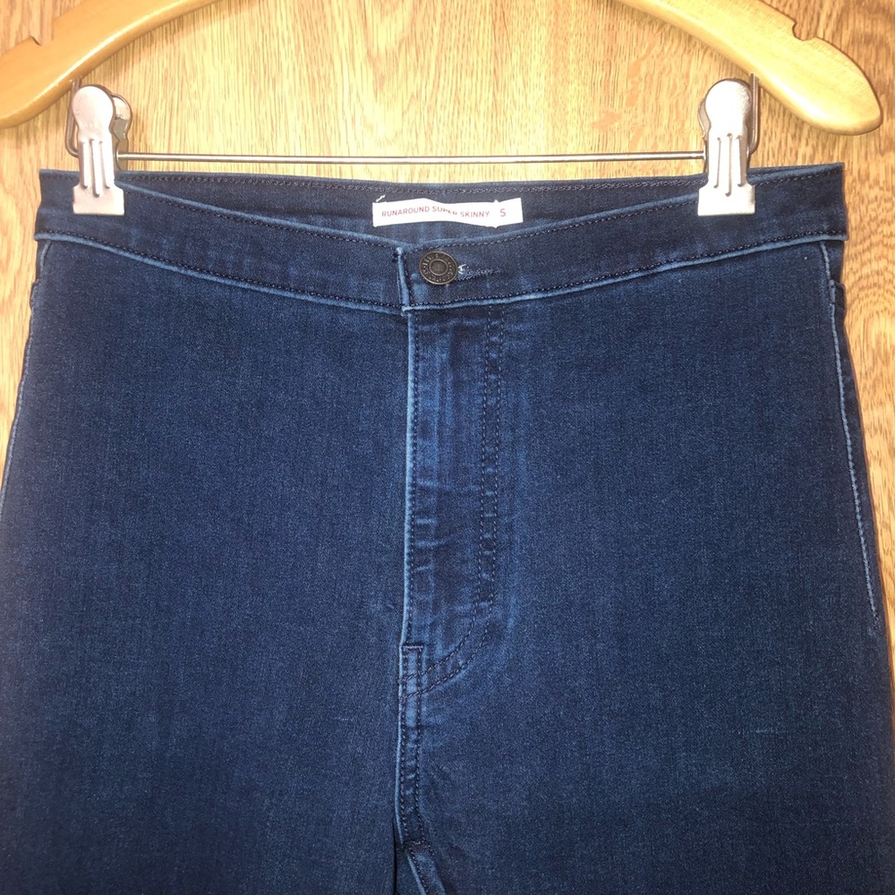 Levi's Deep Blue Super Skinny Jeans